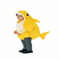 Pinkfong Baby Shark Boy kostim za Noć vještica za malu djecu, 3T-4t