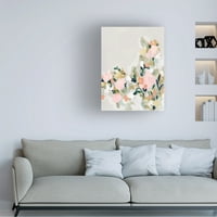 Juni Erica Vess 'Rushing Blooms I' Canvas Art