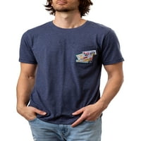 Jordache Kratka Rukava Grafički Opušteno Fit T-Shirt, Paket