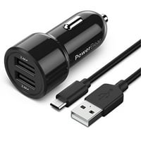 PowerBear Auto USB Adapter [24W 4.8 a] Adapter za automobil sa dvostrukim USB portom