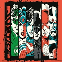 Comics - League Justice - Barovi zidni poster, 22.375 34