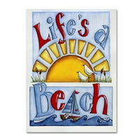 Zaštitni znak Likovna umjetnost' plaža ' platnena Umjetnost Maureen Lisa Costello