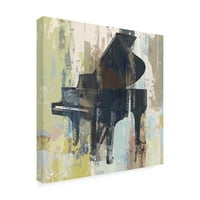 Zaštitni znak likovne umjetnosti' Bluebird Piano ' platno Art by Studio W-DH