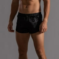 Muške kratke hlače Muške ljetne hlače od pune boje Elastična opsega labave suhe casual sportski trčanje ravne